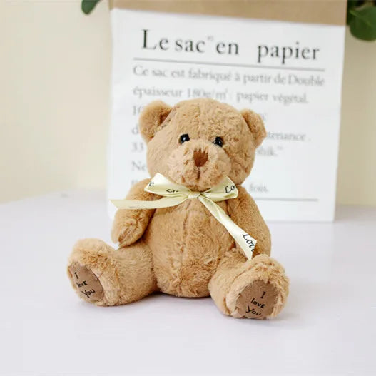 Cute Teddy Bear Plush Toy – Soft Stuffed Animal Gift for Kids & Special Occasions