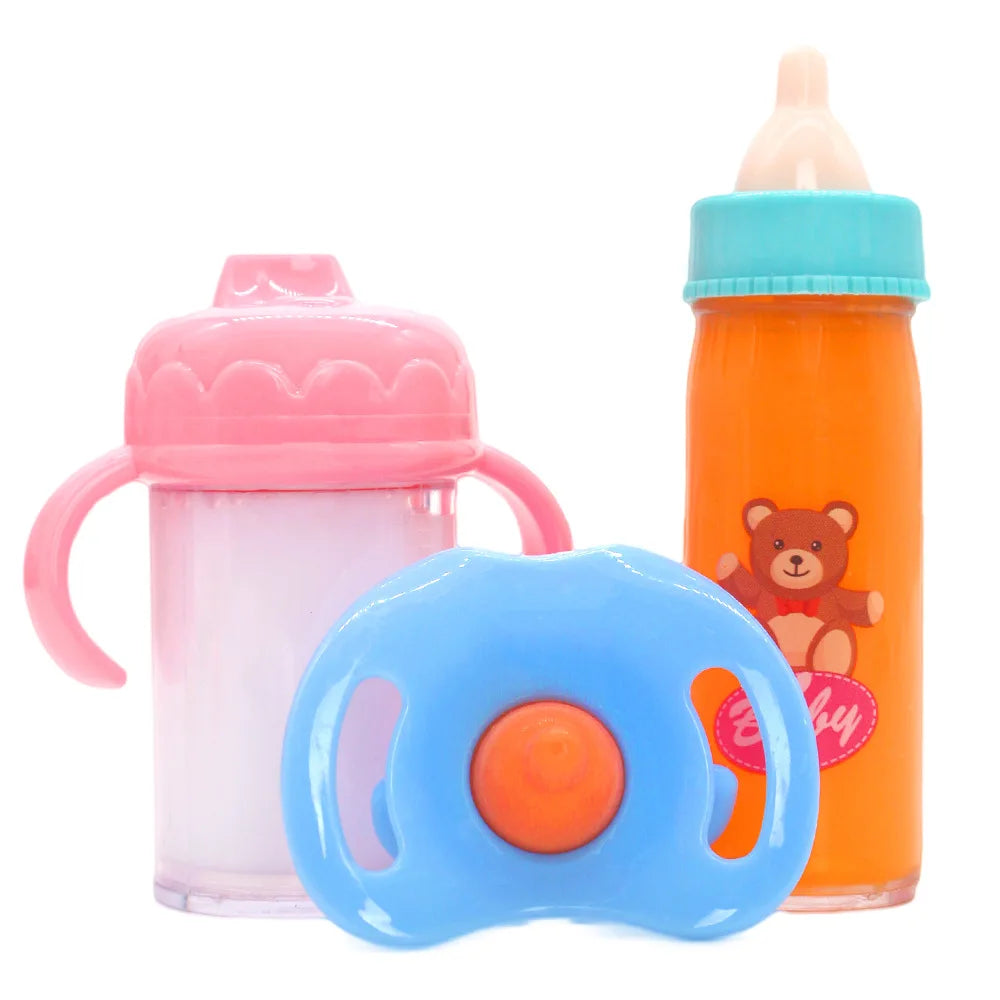Baby Doll with Bottle Feeding Set 👶🍼