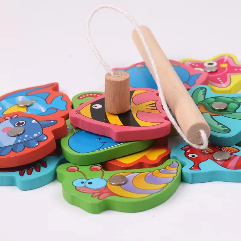 🎣 Magnetic Fishing Game – Montessori Learning & Fun