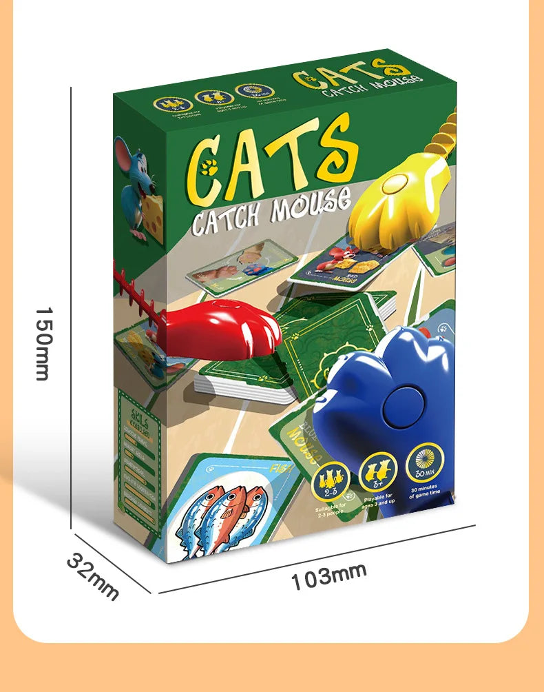 Catch the Mouse! Family Board Game 🎲🐭