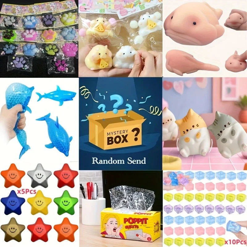 Surprise Squishy Animal Box 🐻✨