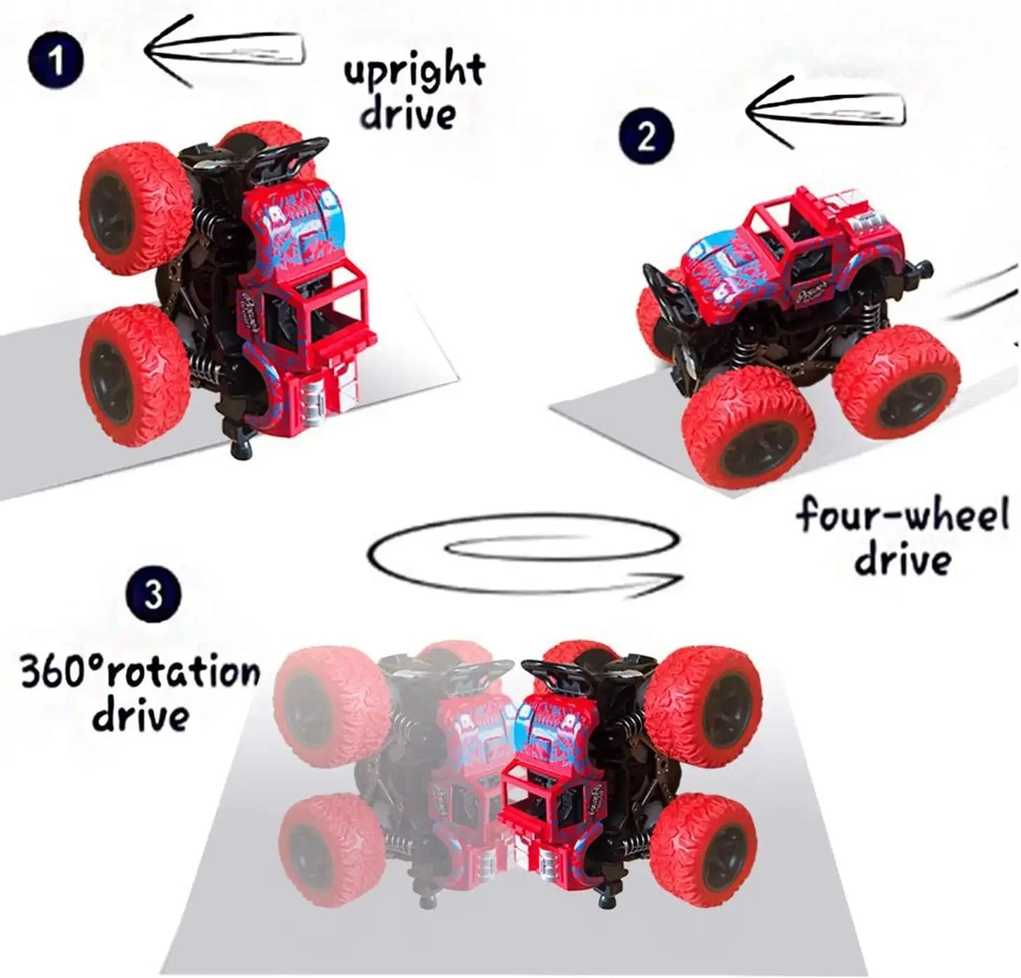 Pull-Back Monster Trucks 🚗💨