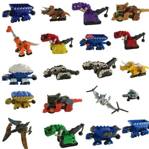 Dinosaur Truck Toy Set – Mini Dino Cars & Removable Transporter for Kids