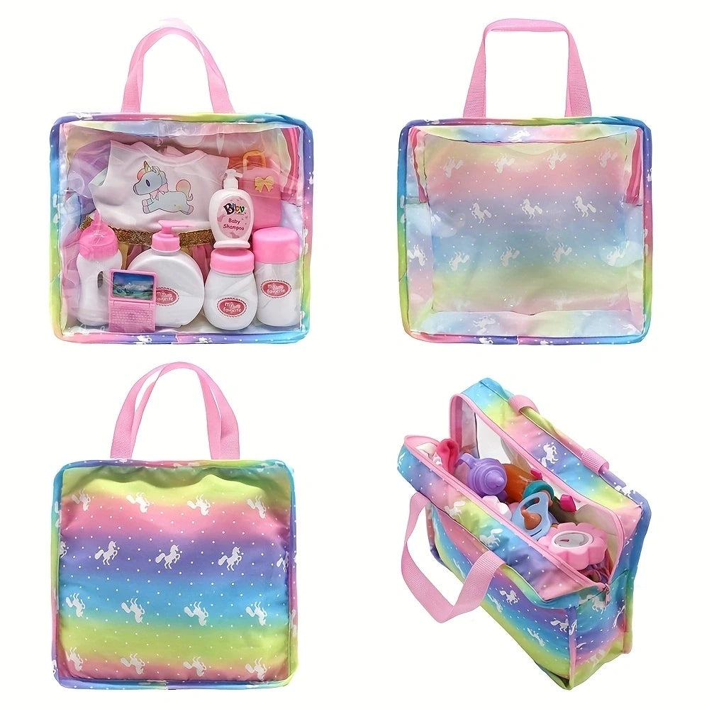 Baby Doll with Bottle Feeding Set 👶🍼