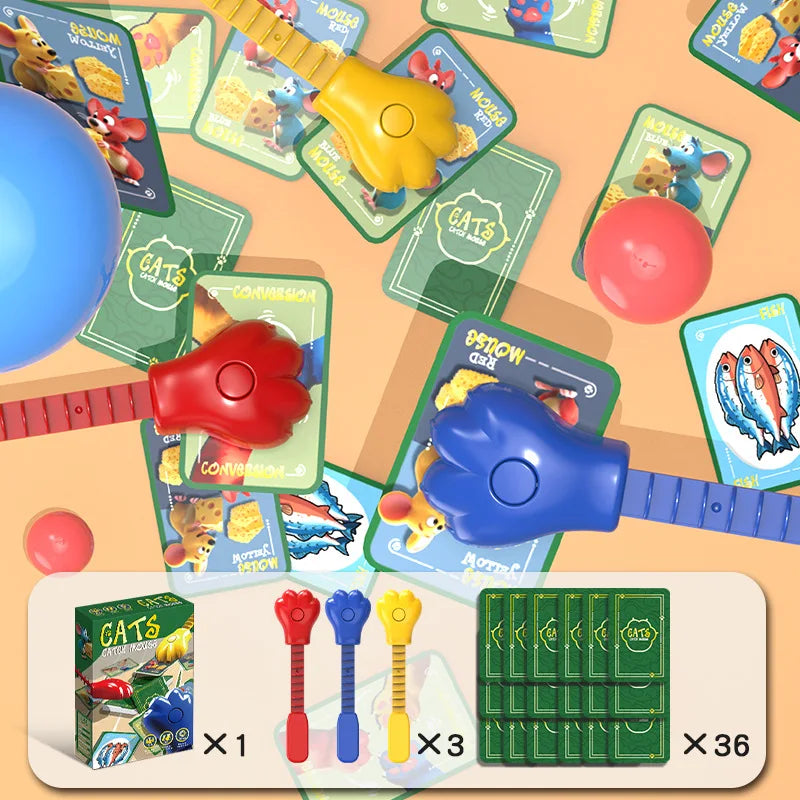 Catch the Mouse! Family Board Game 🎲🐭