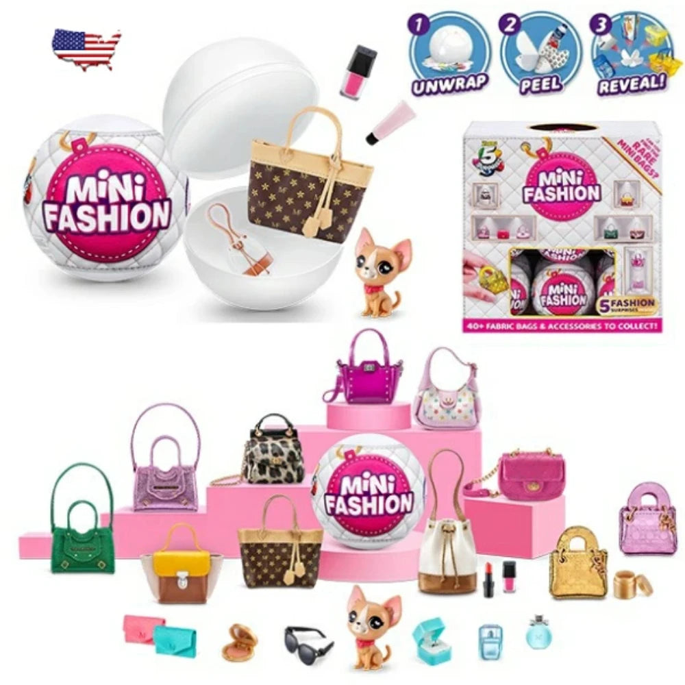 ZURU 5 Surprise Mini Brands – Fashion Mystery Pack 🎀✨