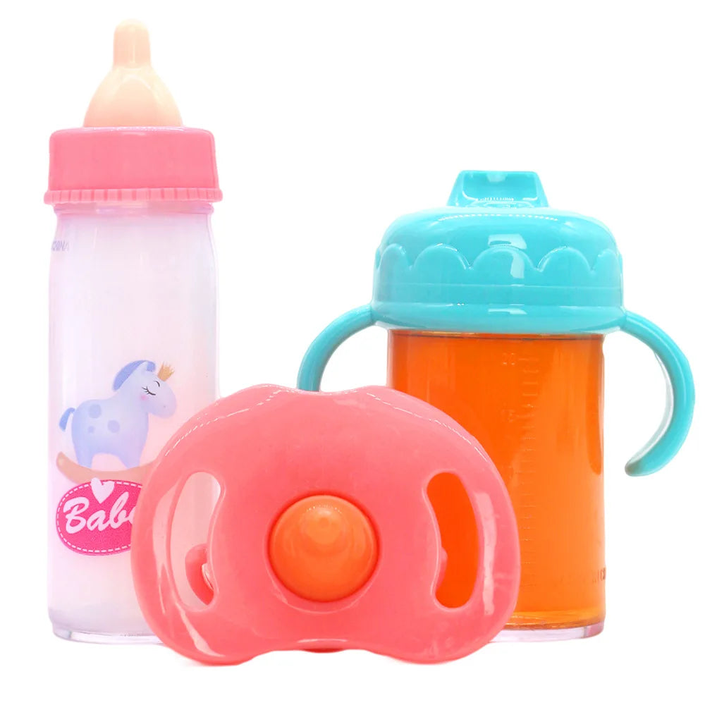 Baby Doll with Bottle Feeding Set 👶🍼