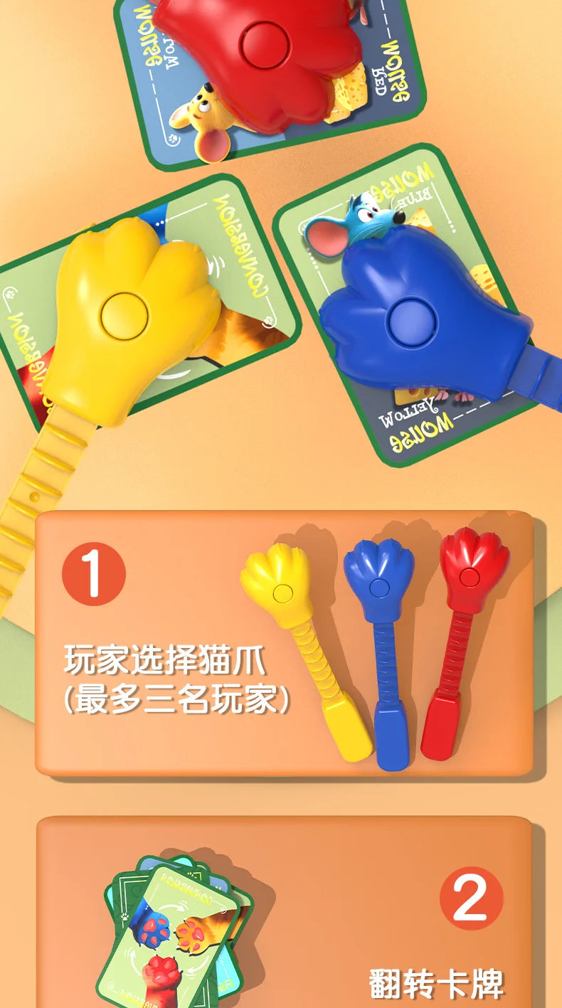 Catch the Mouse! Family Board Game 🎲🐭