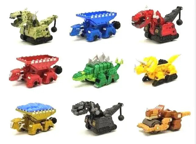 Dinosaur Truck Toy Set – Mini Dino Cars & Removable Transporter for Kids