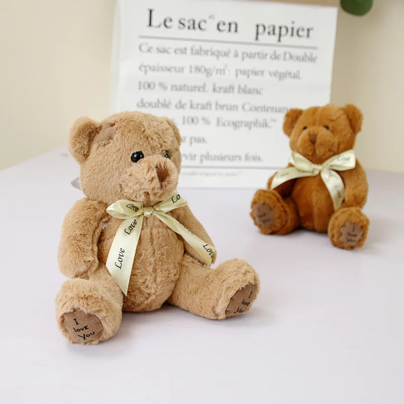 Cute Teddy Bear Plush Toy – Soft Stuffed Animal Gift for Kids & Special Occasions