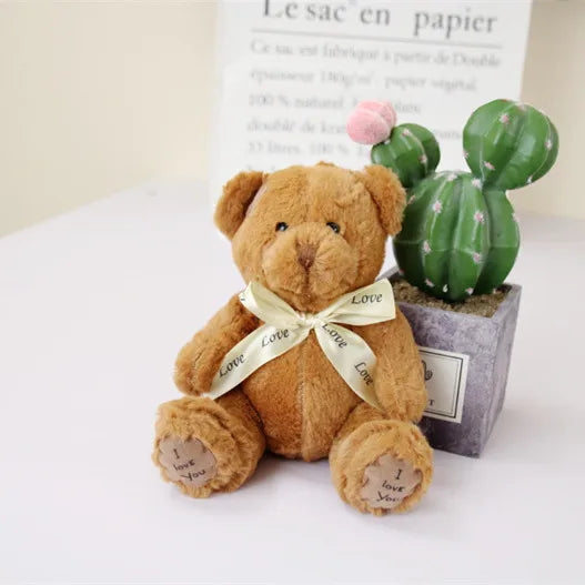 Cute Teddy Bear Plush Toy – Soft Stuffed Animal Gift for Kids & Special Occasions